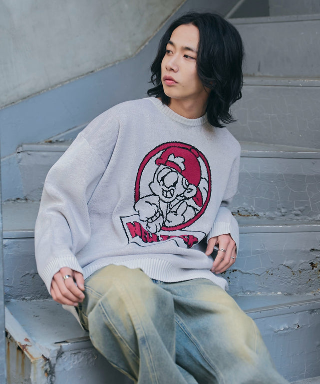 別注NEW JACKジャガードニットプルオーバー｜WEGO（ウィゴー