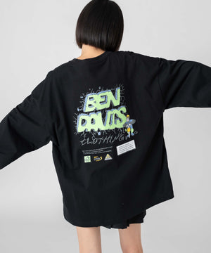 ブラック　モデル：168㎝　L着用