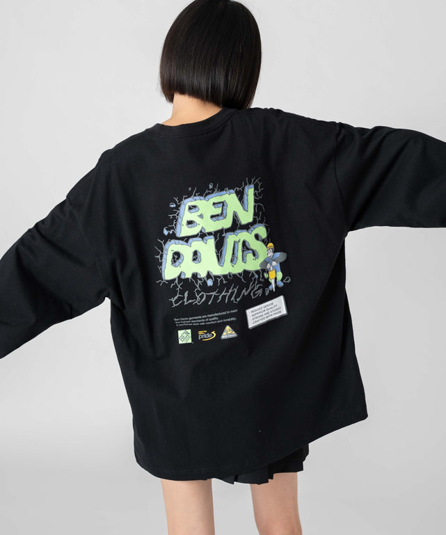 ブラック　モデル：168㎝　L着用