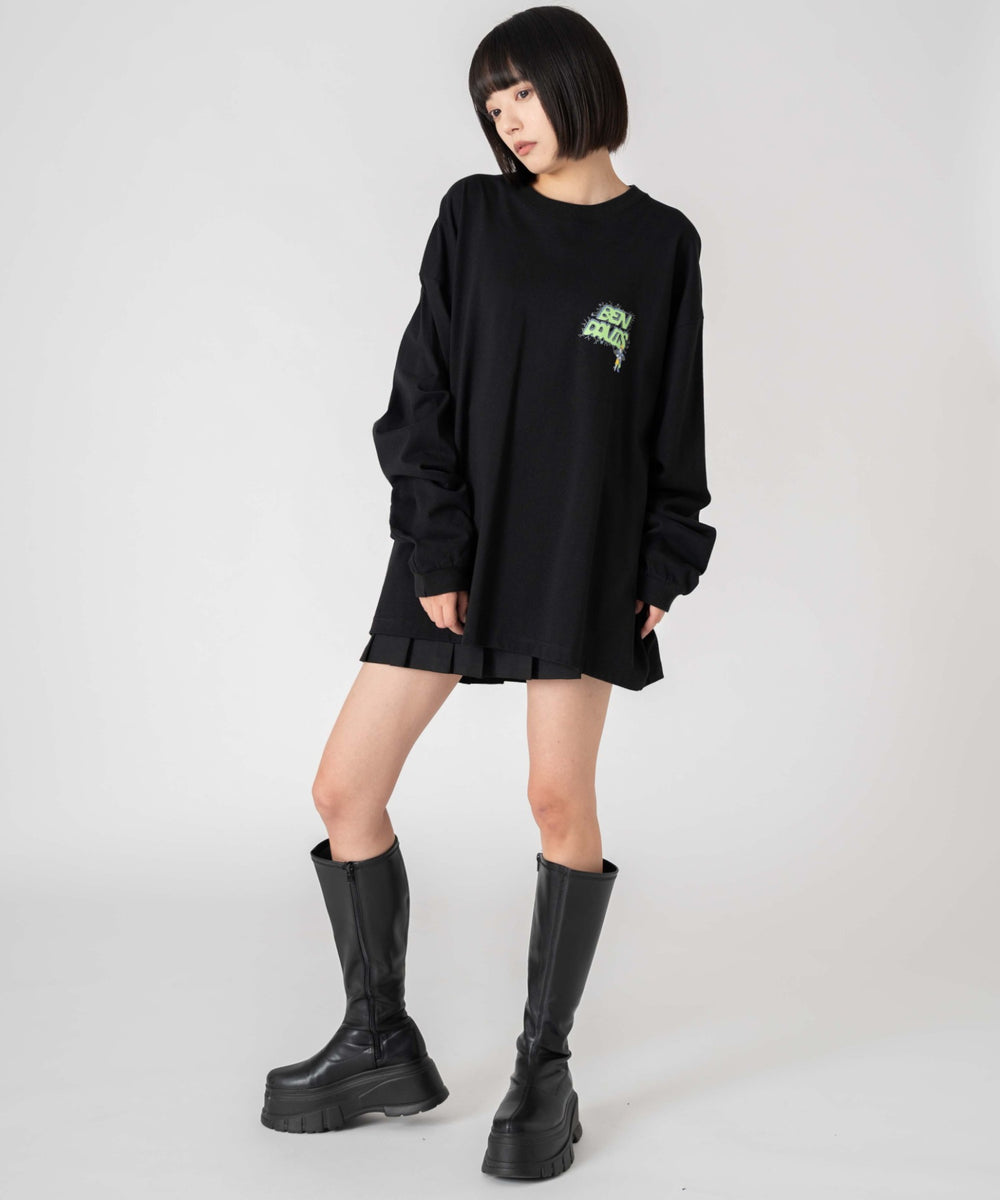 ブラック　モデル：168㎝　L着用