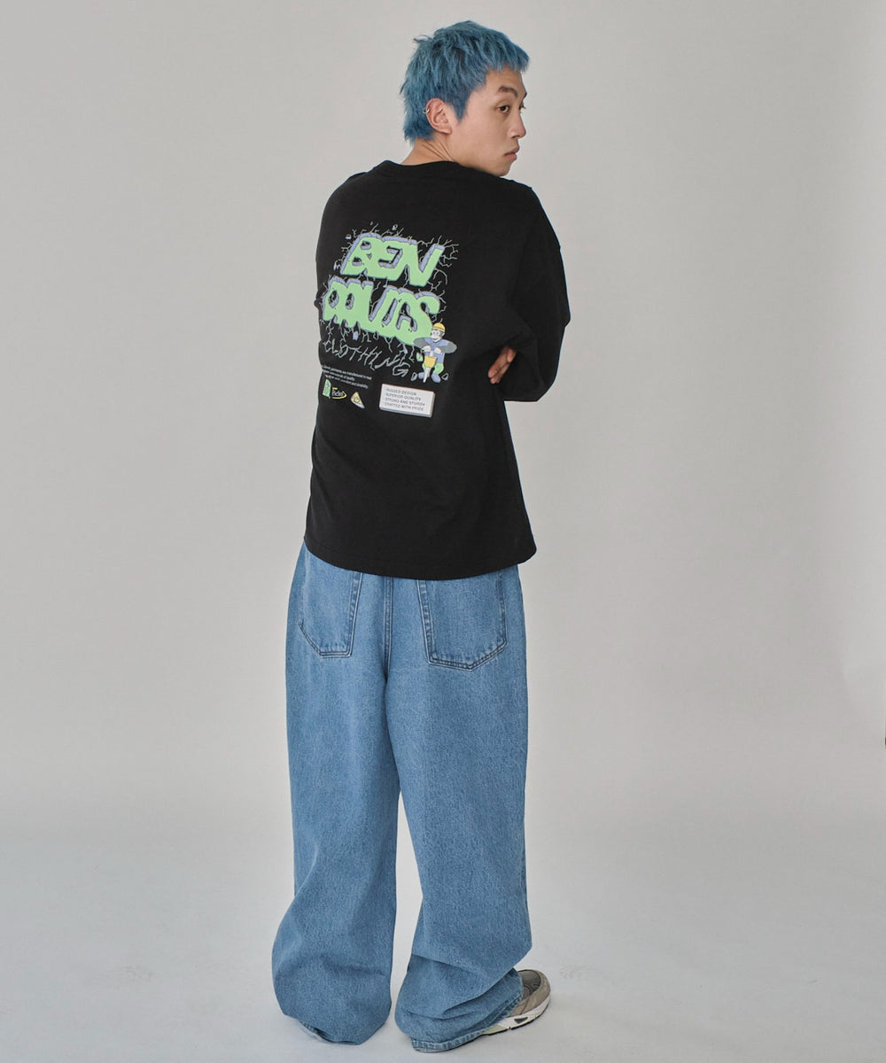 ブラック　モデル：178㎝　L着用