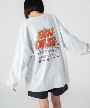 アッシュグレー　モデル：168㎝　L着用