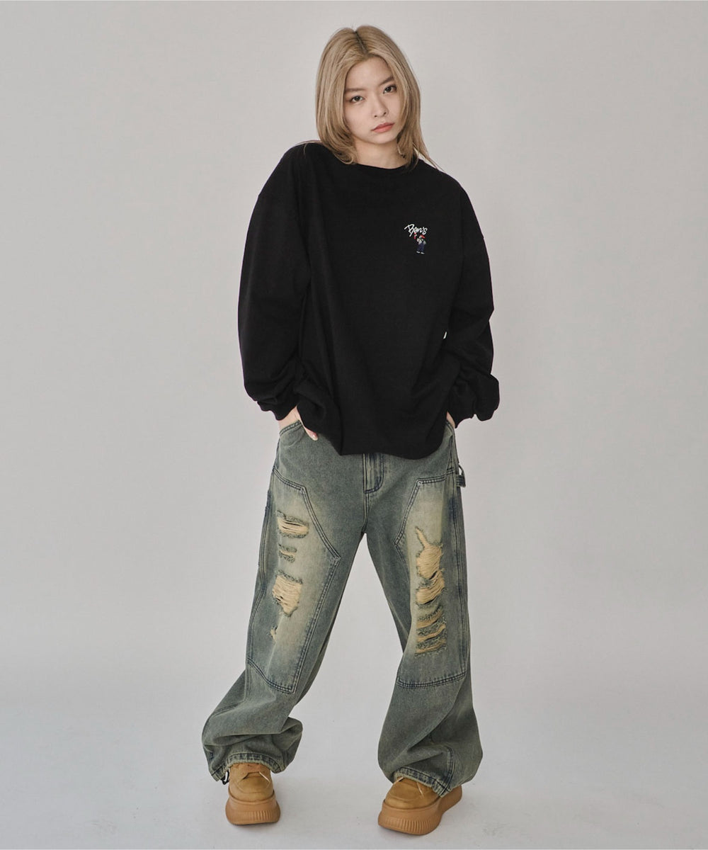 ブラック　モデル：169㎝　L着用