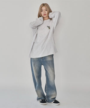 アッシュグレー　モデル：169㎝　L着用