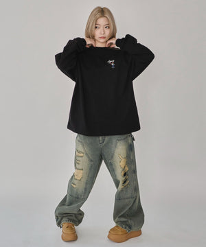 アッシュグレー　モデル：169㎝　L着用