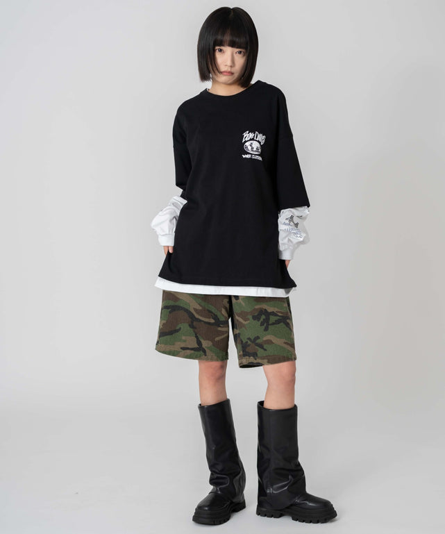 ブラック　モデル：168㎝　L着用