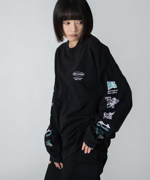 ホワイト　モデル：168㎝　L着用