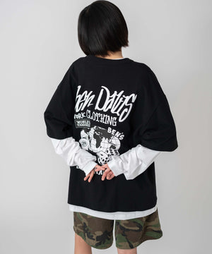 ブラック　モデル：168㎝　L着用