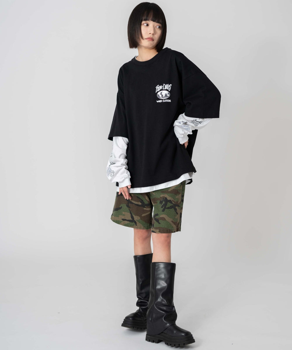 ブラック　モデル：168㎝　L着用