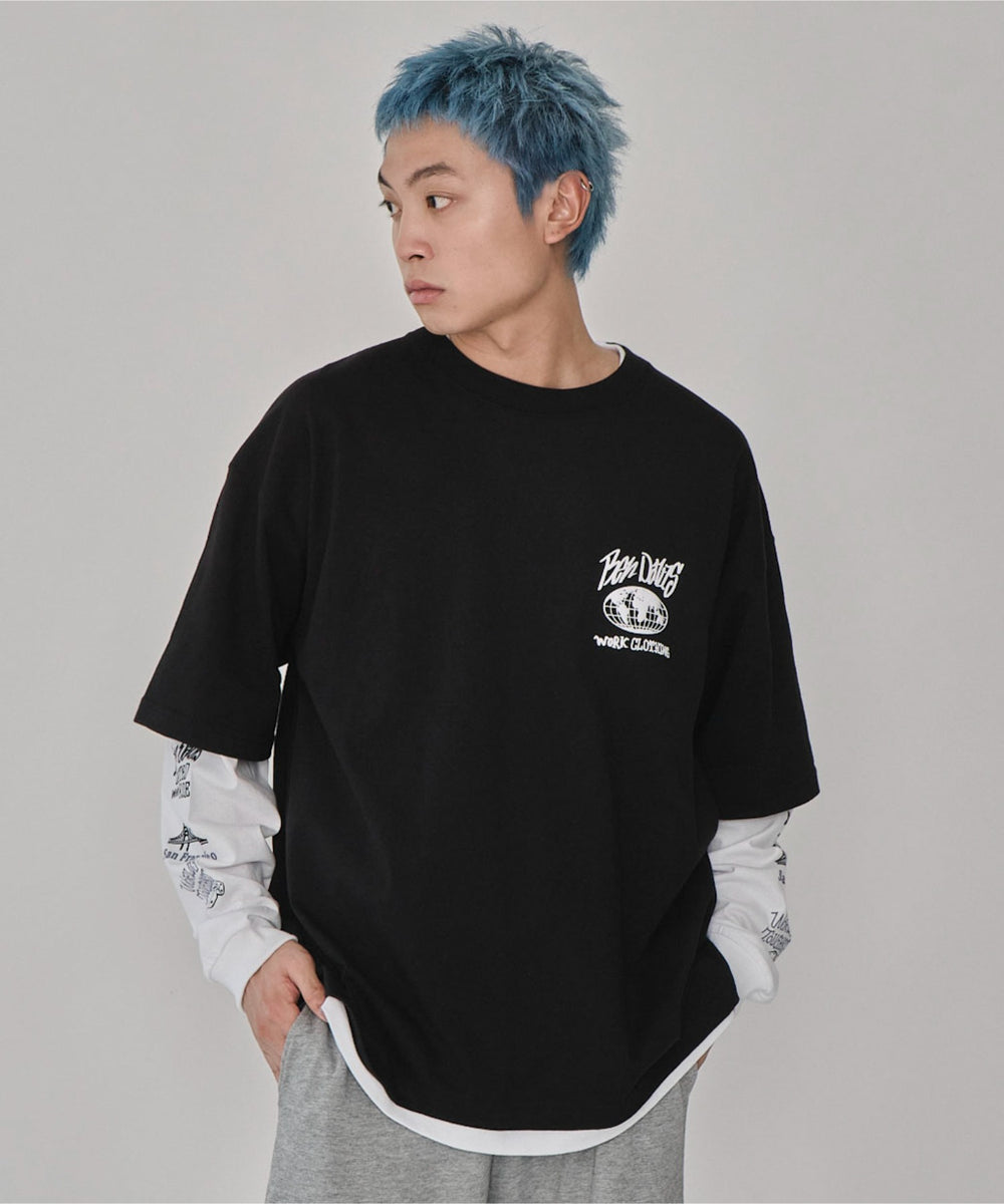 ブラック　モデル：178㎝　L着用