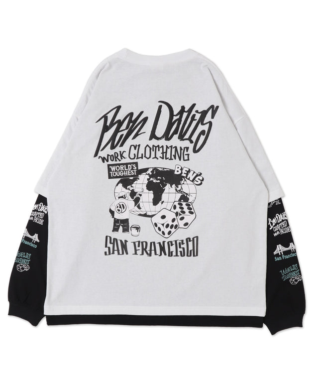 別注BENDAVISアンサンブルグラフィックT