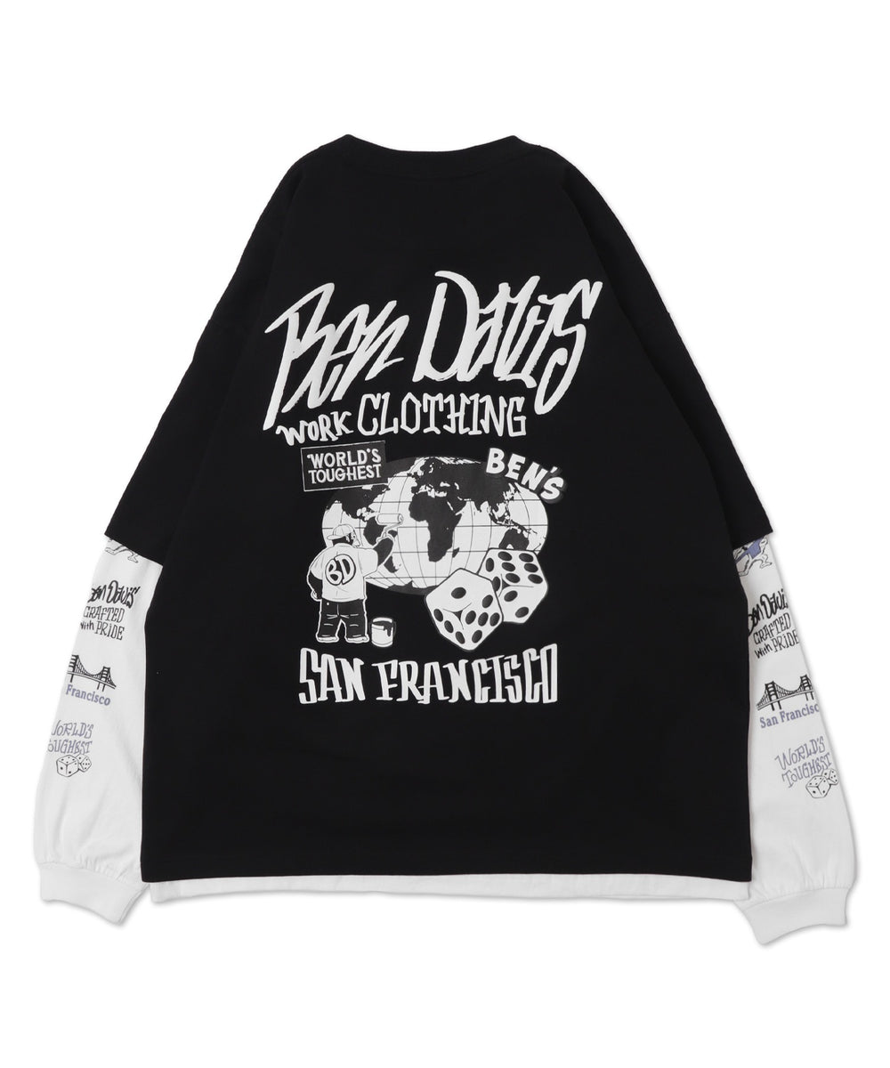 別注BENDAVISアンサンブルグラフィックT