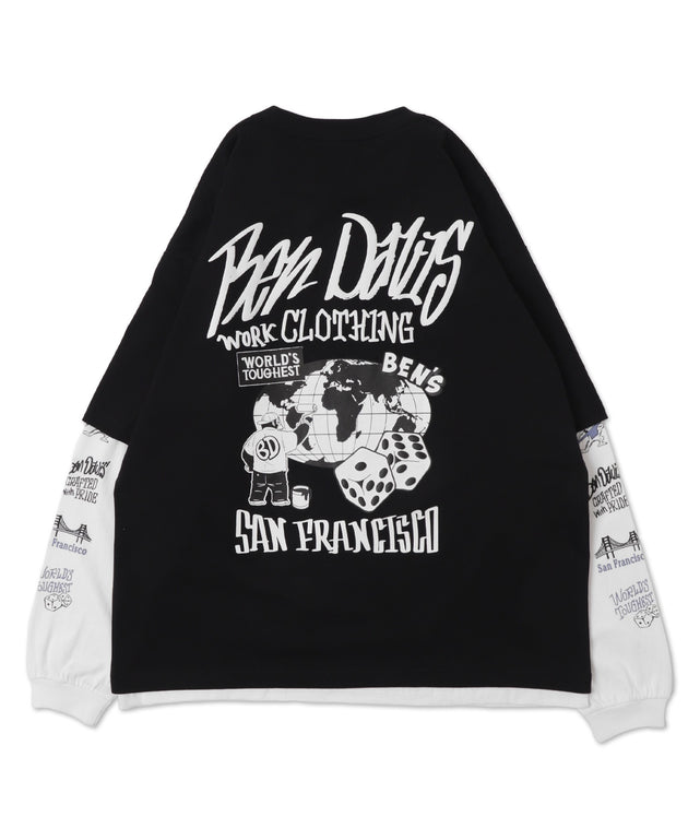 別注BENDAVISアンサンブルグラフィックT