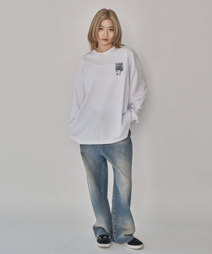 ホワイト　モデル：169㎝　L着用