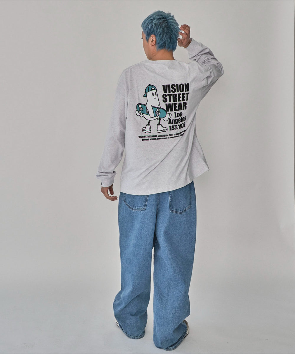 アッシュグレー　モデル：178㎝　L着用