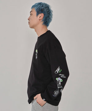 ブラック　モデル：178㎝　L着用