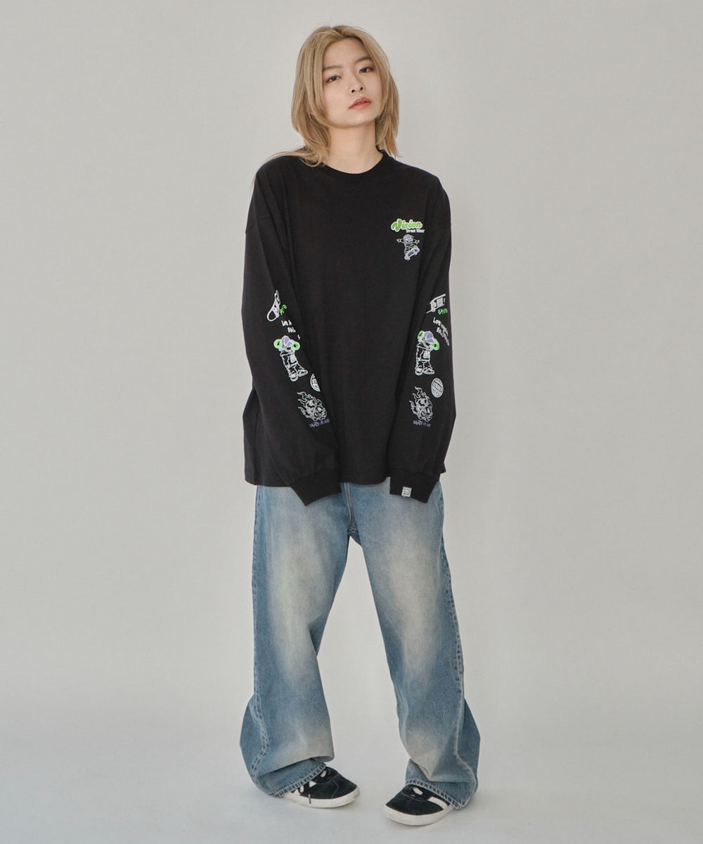 ブラック　モデル：169㎝　L着用