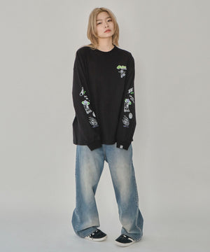 ブラック　モデル：169㎝　L着用