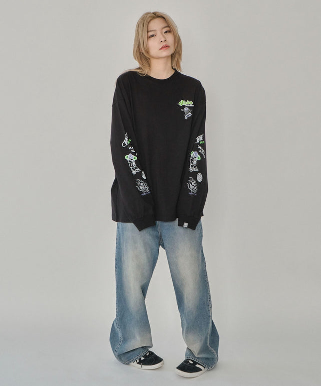 ブラック　モデル：169㎝　L着用