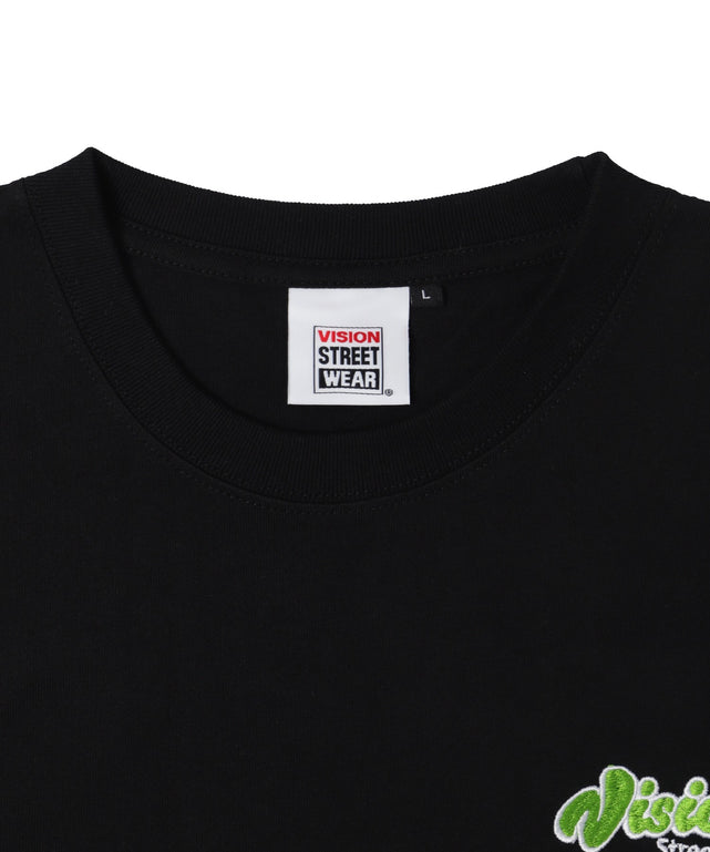 別注VISIONグラフィックスリーブプリントT（LS）