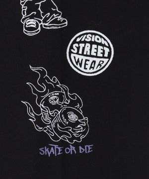 別注VISIONグラフィックスリーブプリントT（LS）