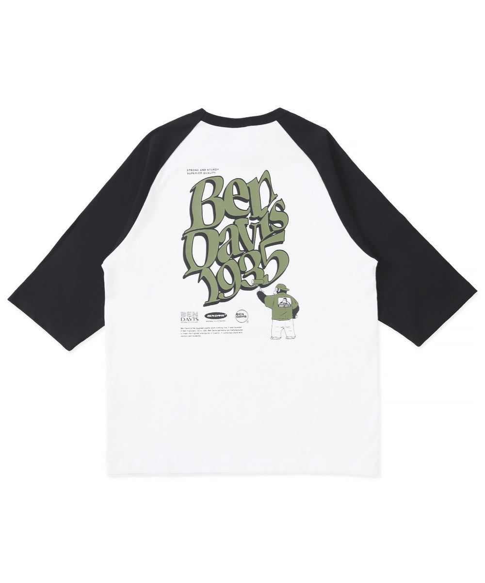 別注BENDAVISグラフィックラグランT（7S）