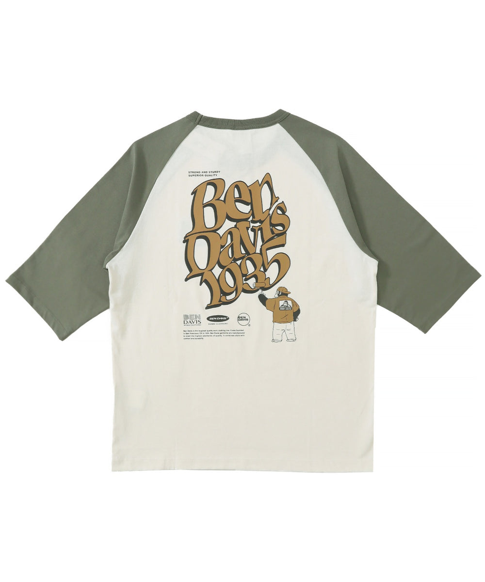 別注BENDAVISグラフィックラグランT（7S）