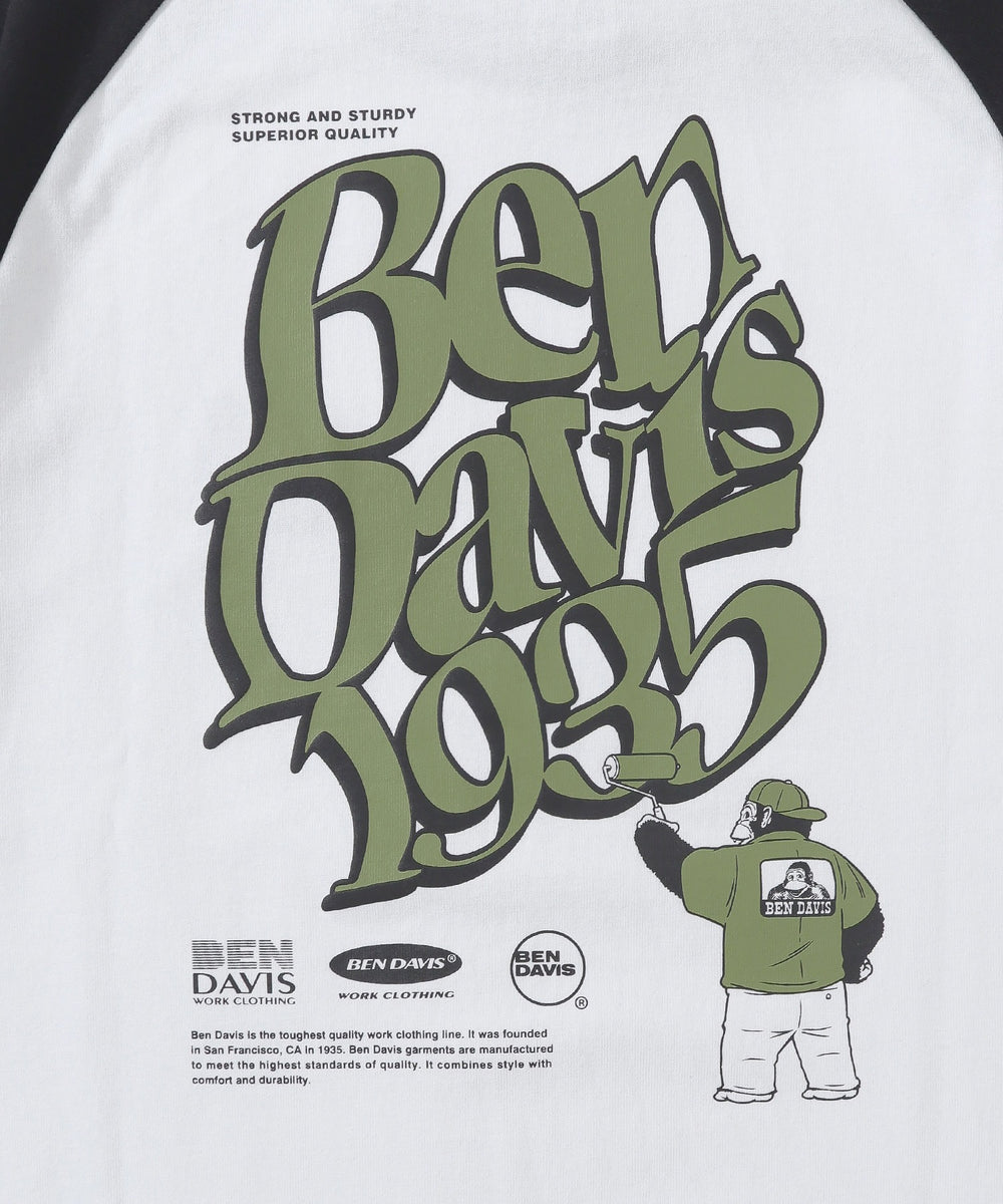 別注BENDAVISグラフィックラグランT（7S）