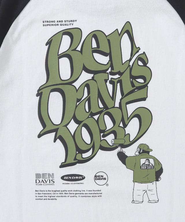 別注BENDAVISグラフィックラグランT（7S）