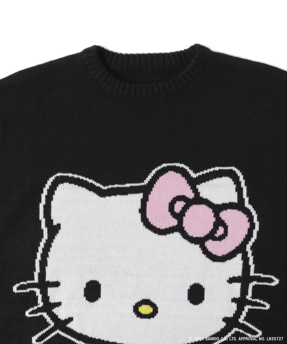 HELLO KITTYコラボジャガードニット