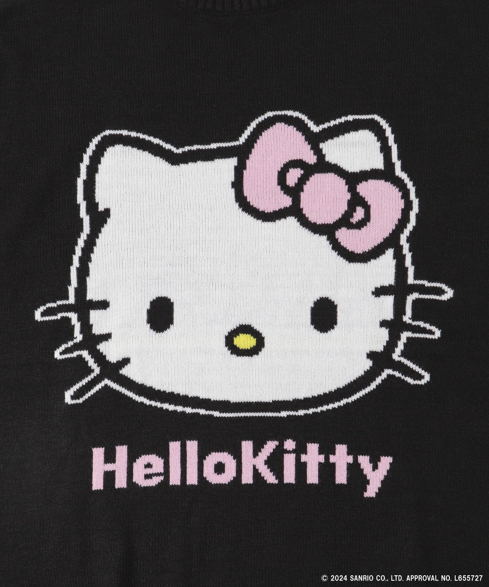 HELLO KITTYコラボジャガードニット