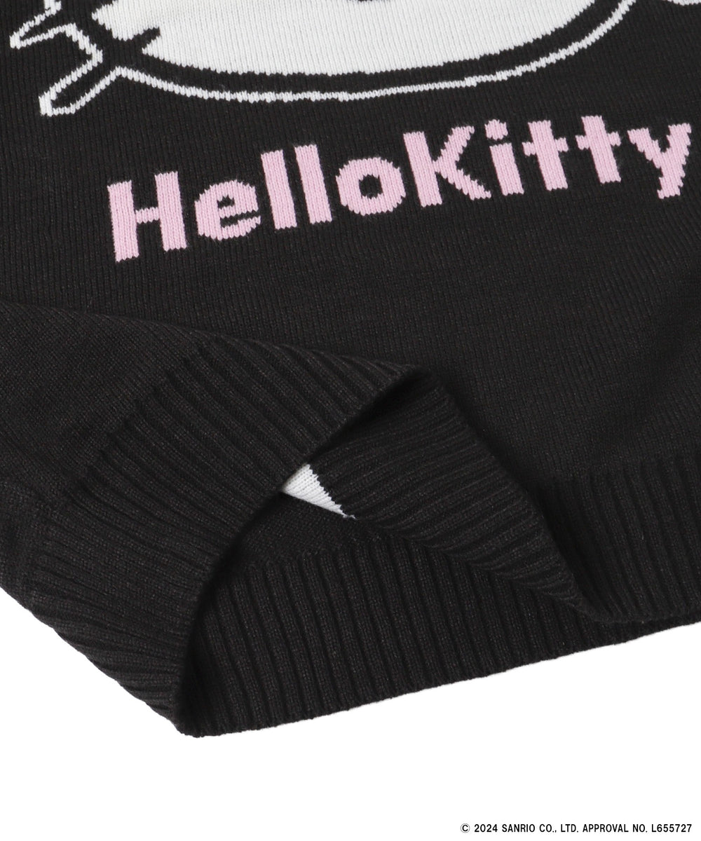 HELLO KITTYコラボジャガードニット
