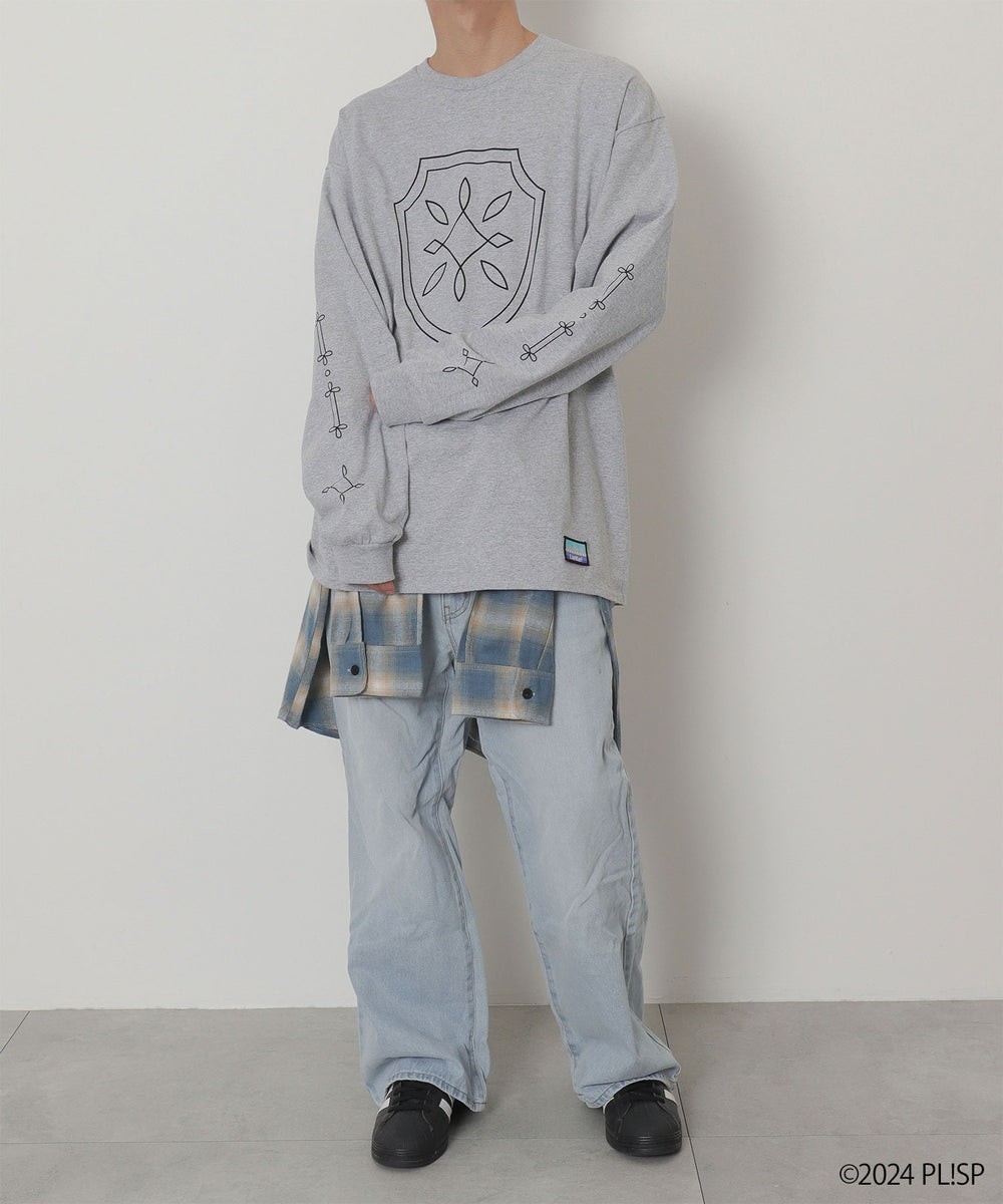 グレー　モデル：175cm