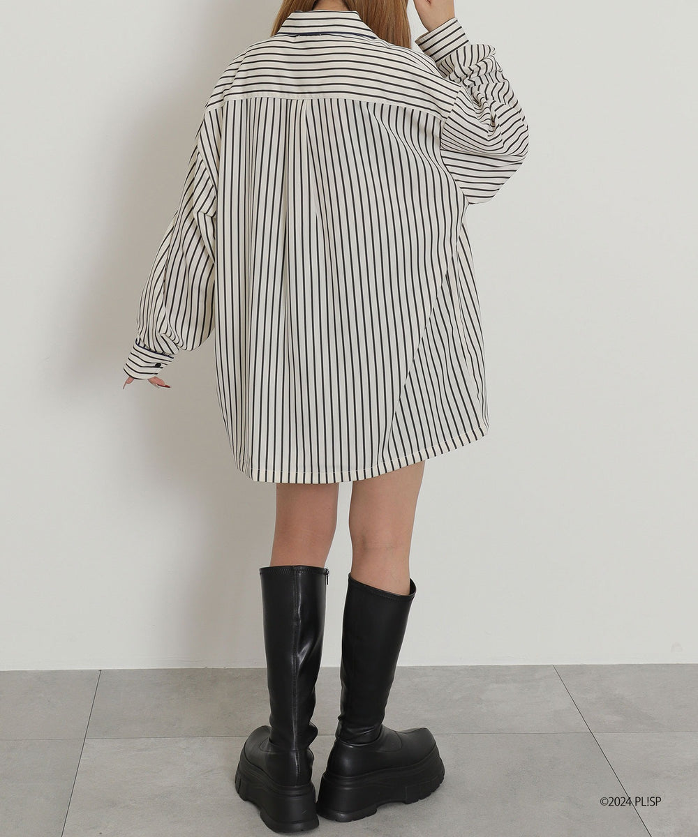 ホワイトストライプ　モデル：155cm