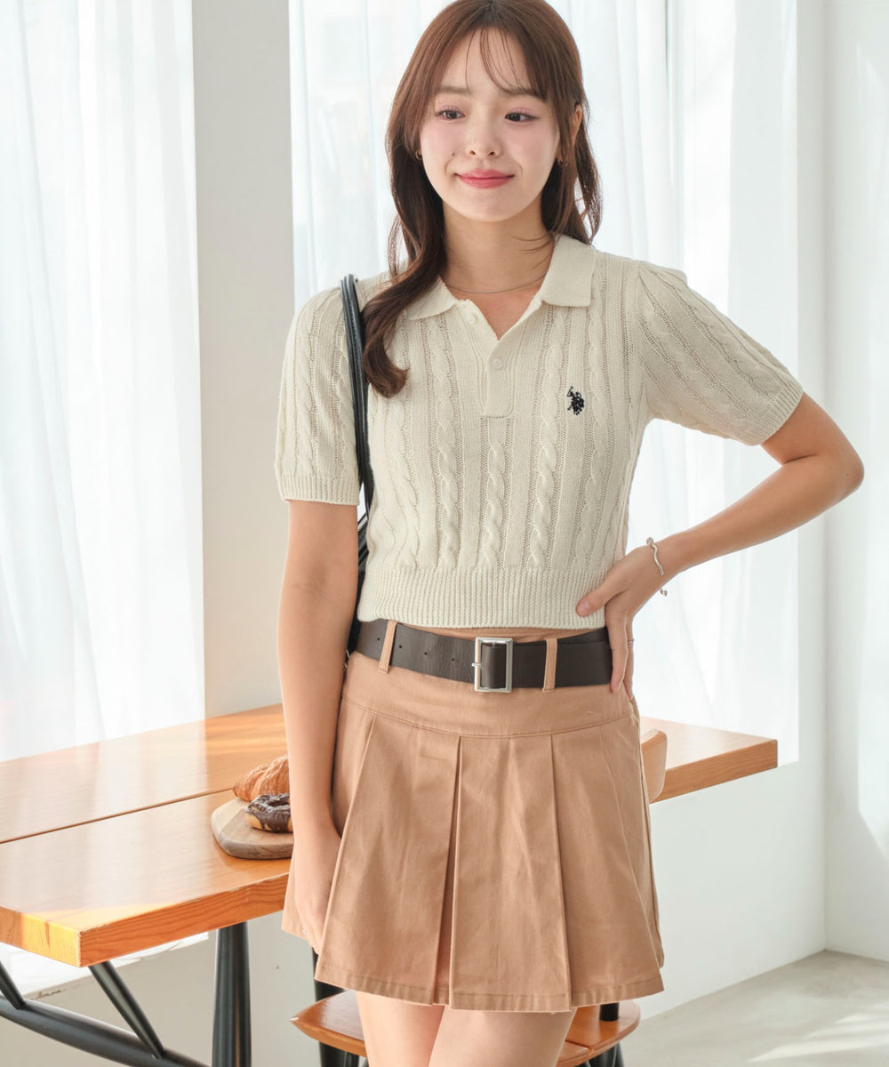 ホワイトアイボリー モデル：165cm F着用