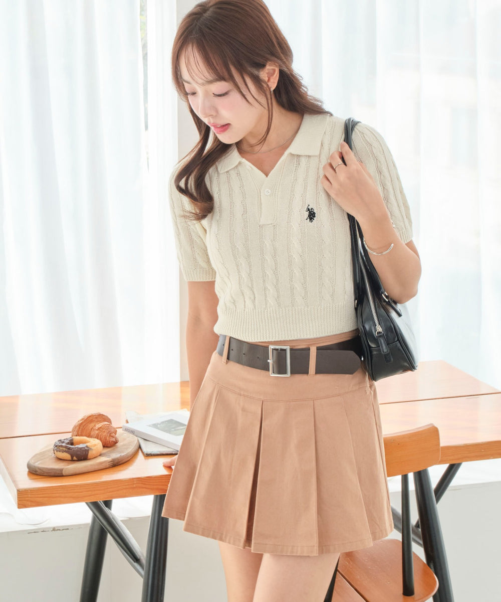 ホワイトアイボリー モデル：165cm F着用