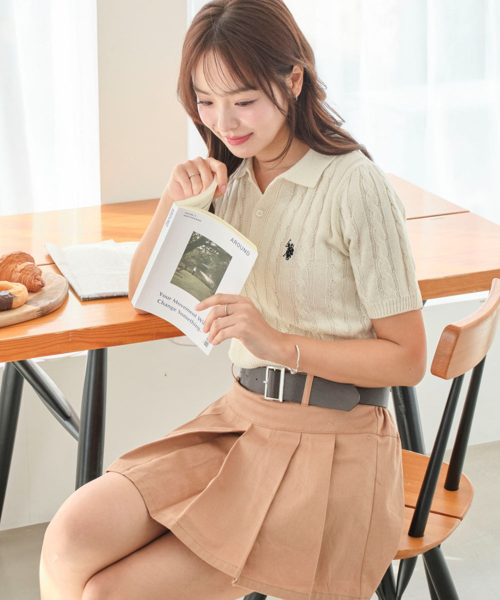 ホワイトアイボリー モデル：165cm F着用