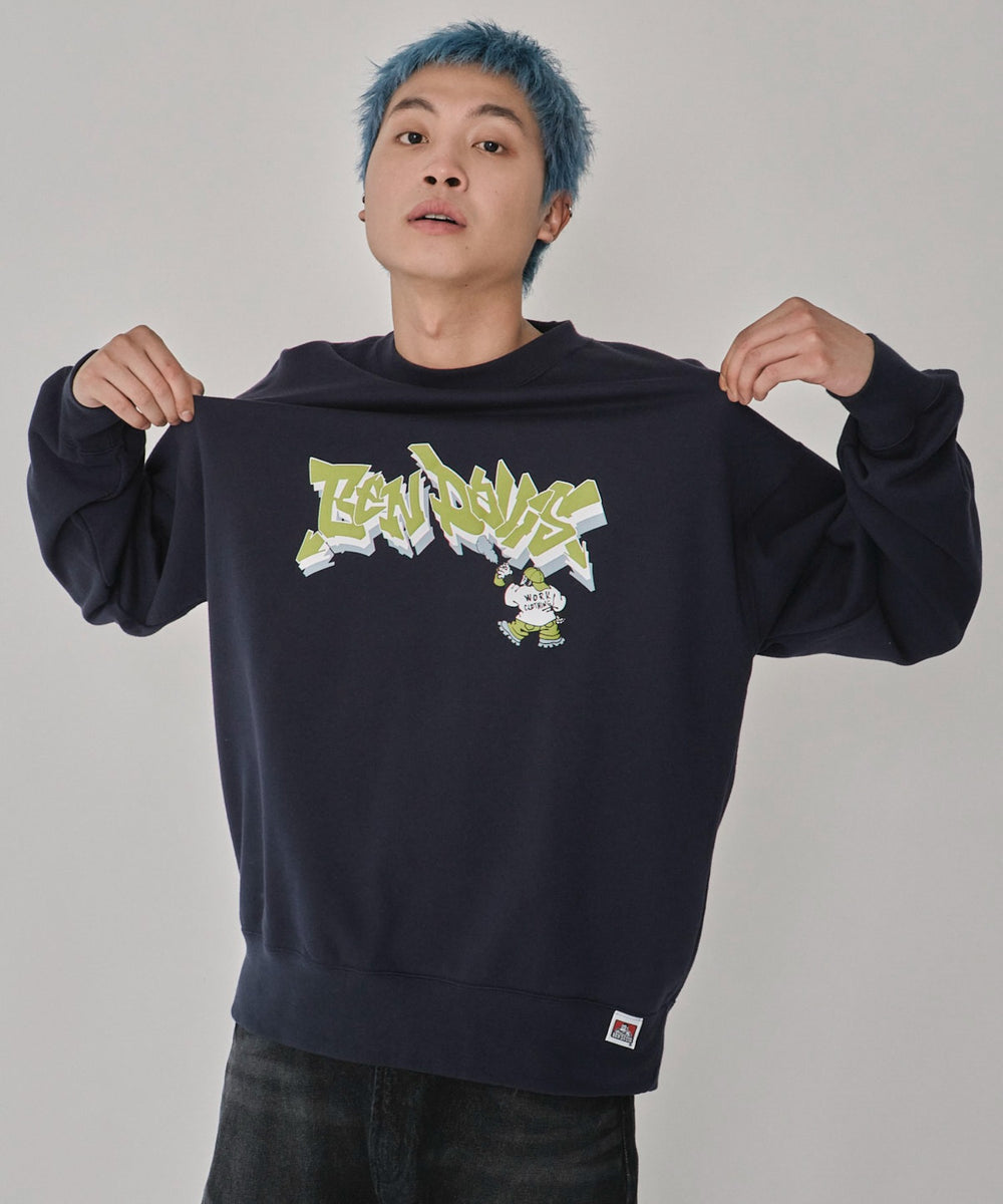 ネイビー　モデル：178㎝　L着用