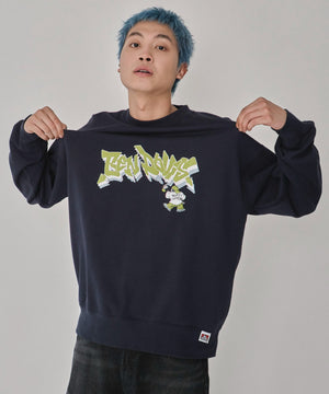 ネイビー　モデル：178㎝　L着用