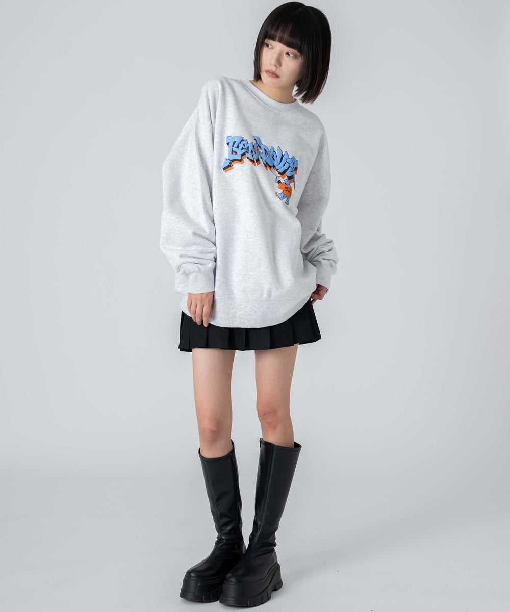 アッシュグレー　モデル：168㎝　L着用