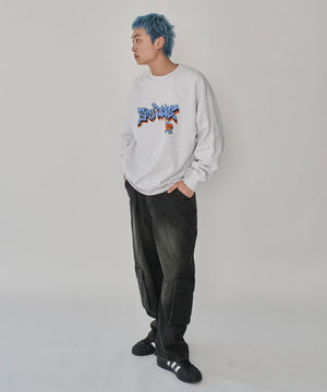 アッシュグレー　モデル：178㎝　L着用