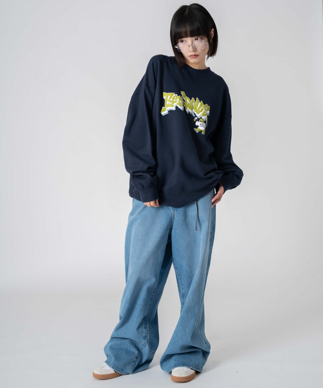 ネイビー　モデル：168㎝　L着用　