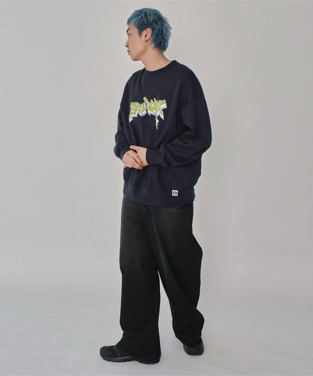 ネイビー　モデル：178㎝　L着用