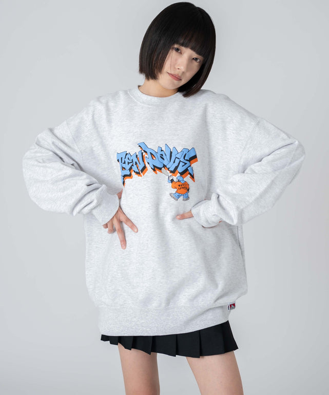 アッシュグレー　モデル：168㎝　L着用