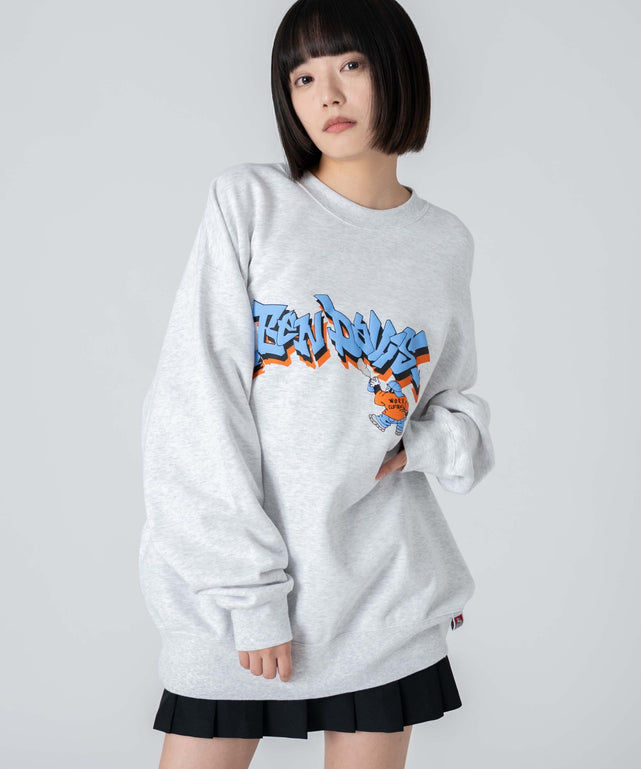 アッシュグレー　モデル：168㎝　L着用