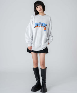 アッシュグレー　モデル：168㎝　L着用