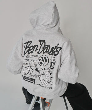 アッシュグレー　モデル：178㎝　L着用