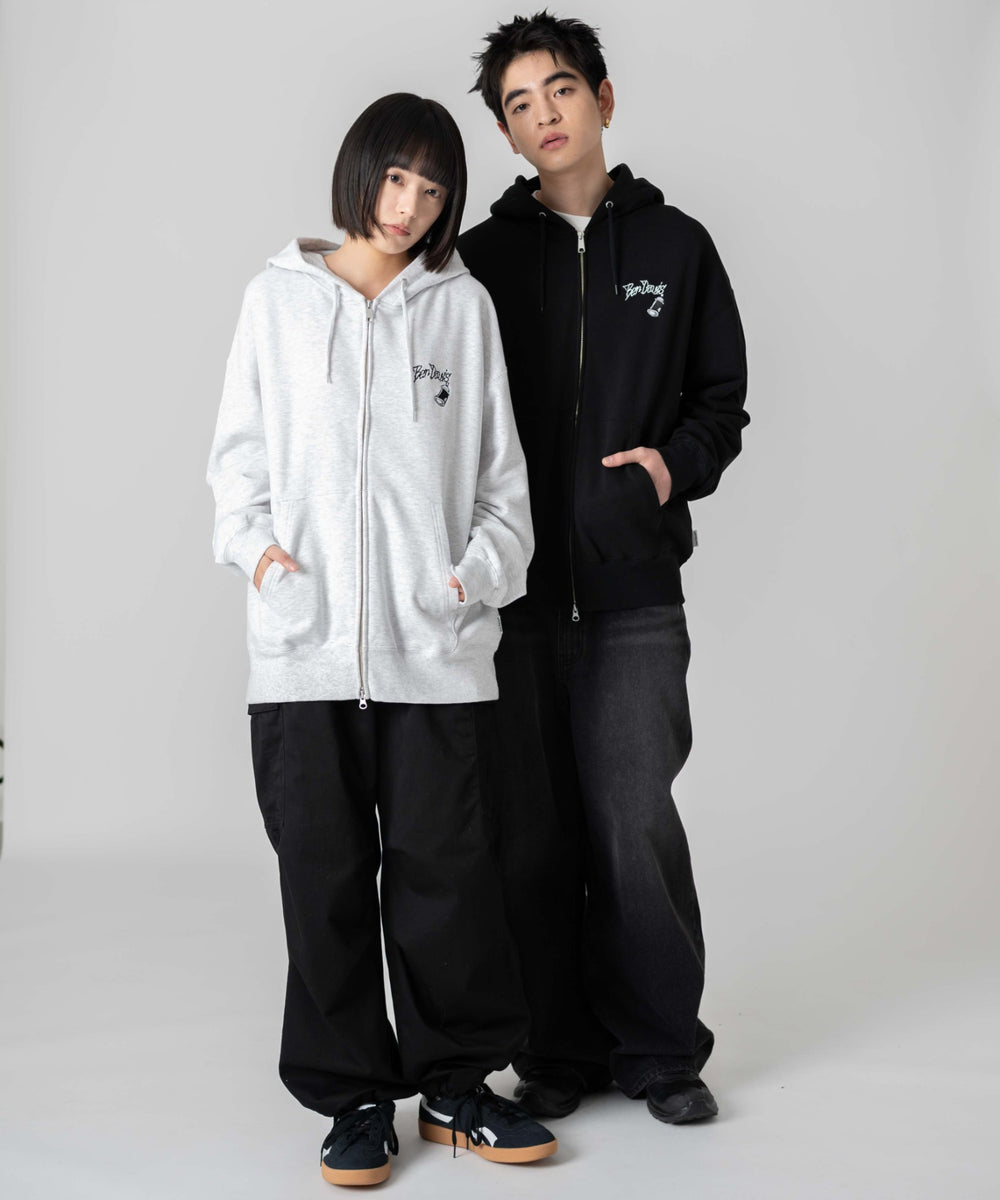 別注BENDAVISグラフィックジップパーカー