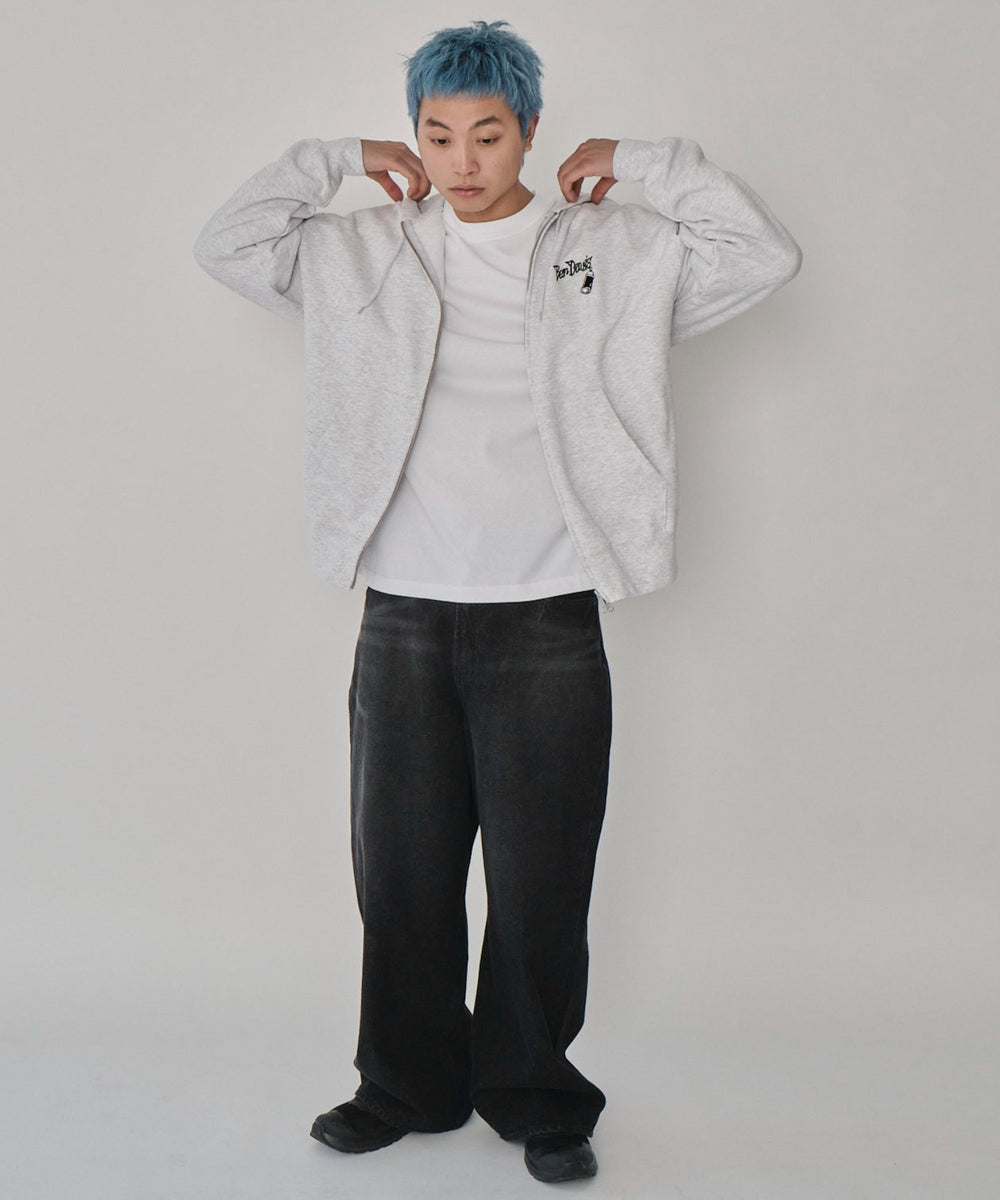 アッシュグレー　モデル：178㎝　L着用