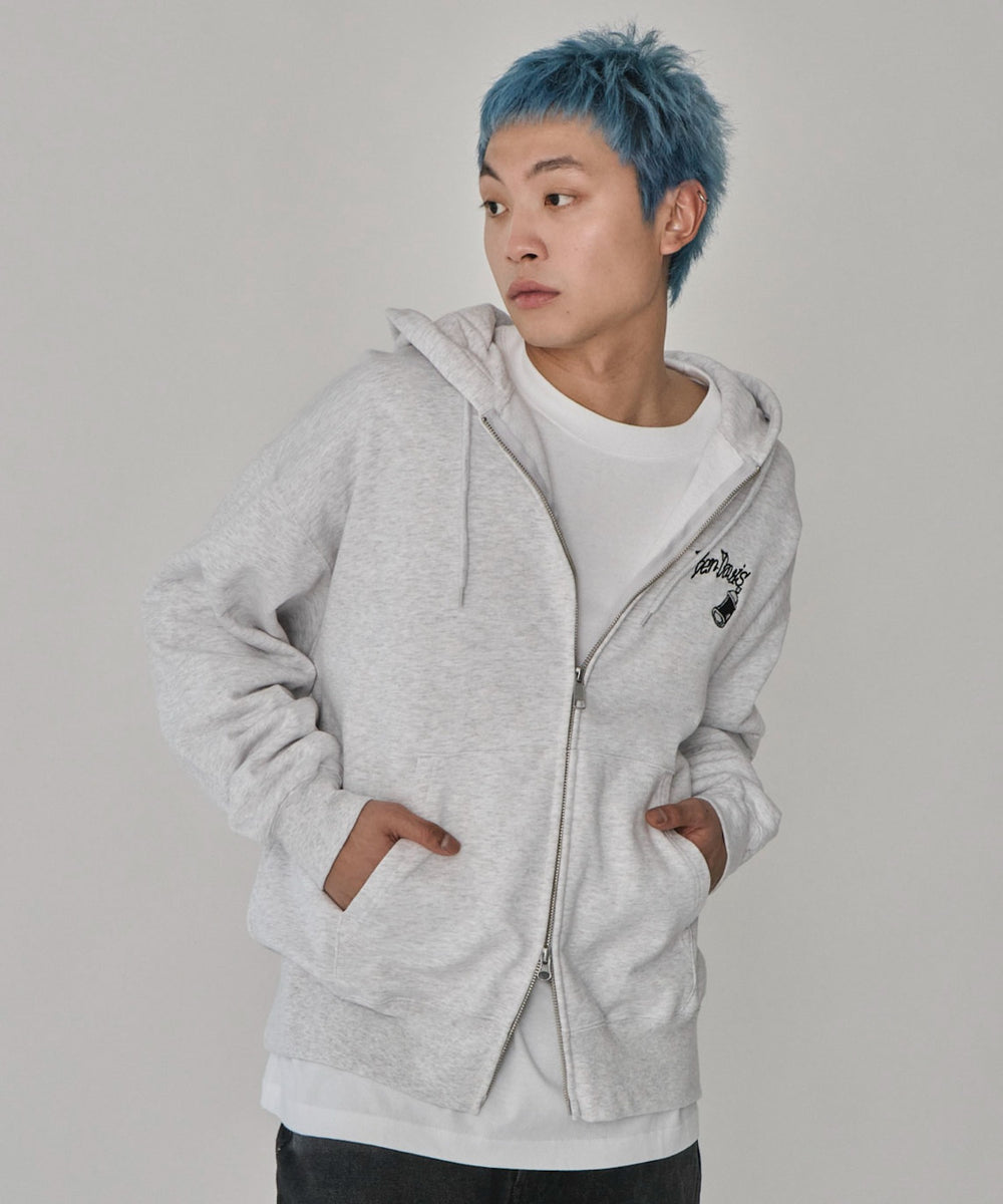 アッシュグレー　モデル：178㎝　L着用